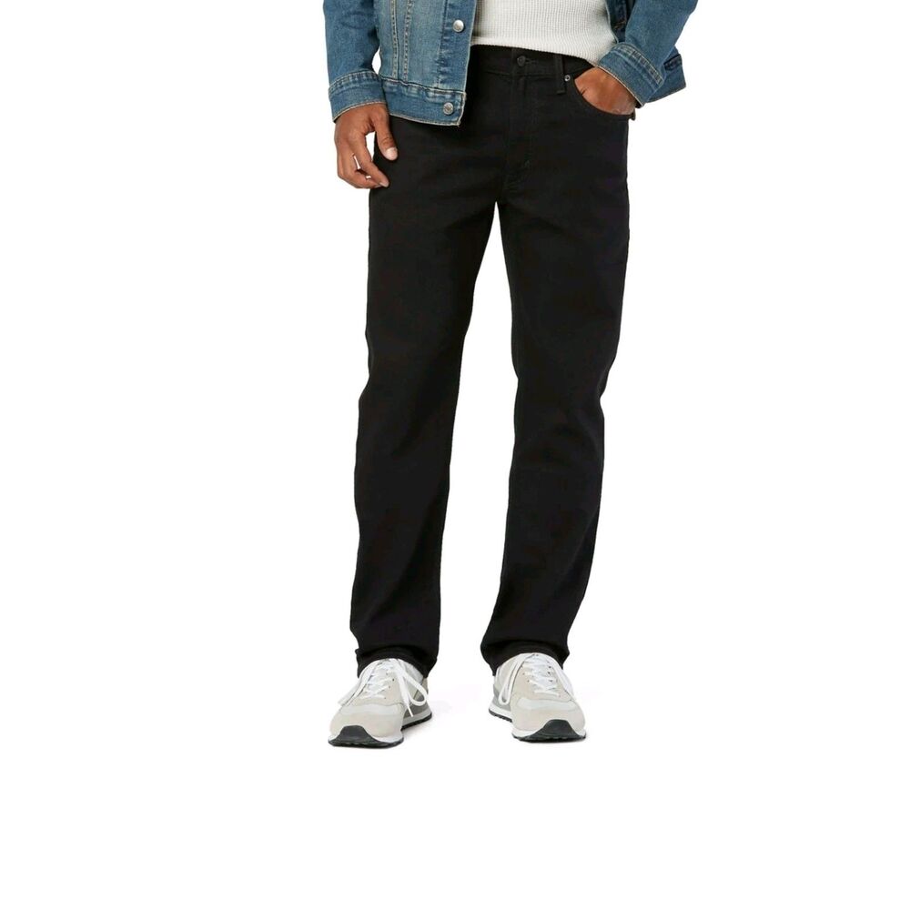 Levi Strauss Signature Men's Straight Fit Jeans Size 32X34 Ultimate Flex